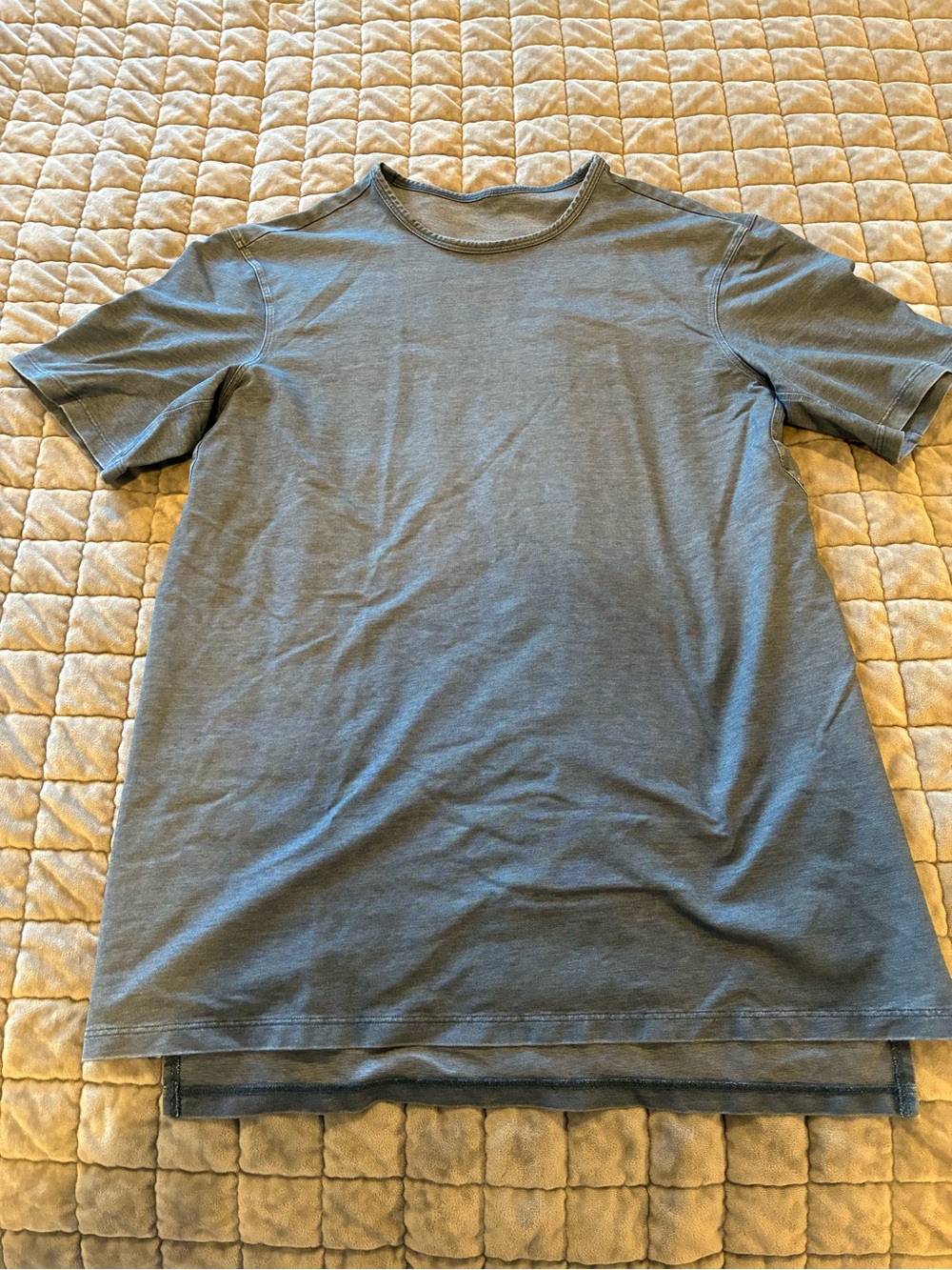 lululemon athletica Men's Short Sleeve Crew Tee - Slate Blue